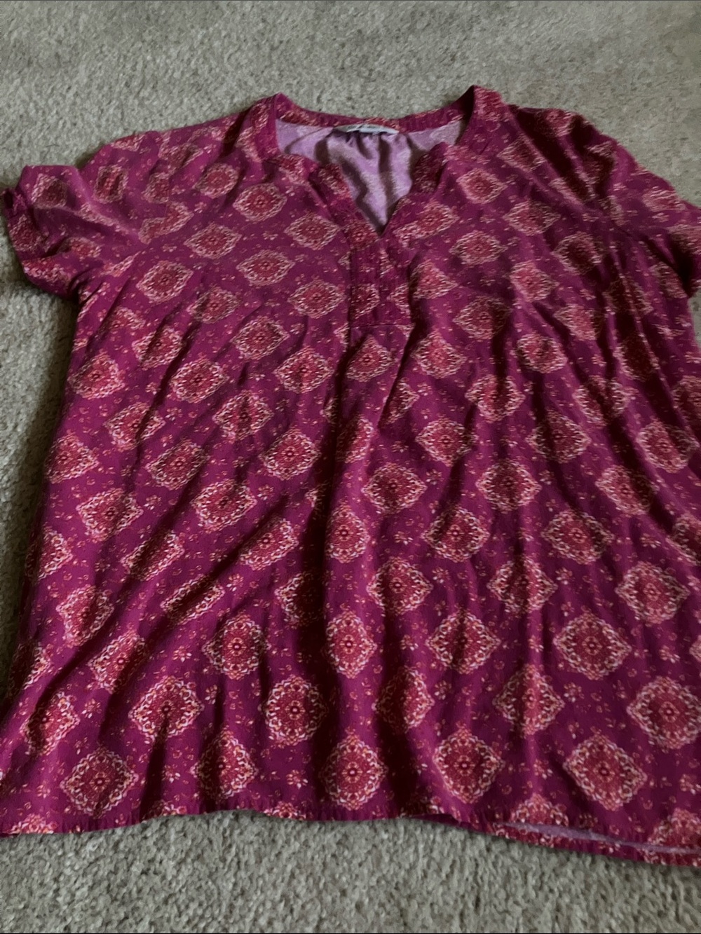 Fuschia top